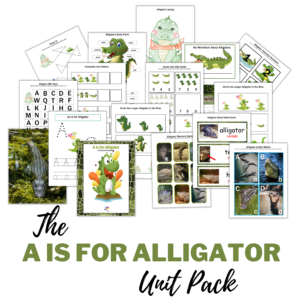 A is for Alligator Unit Pack