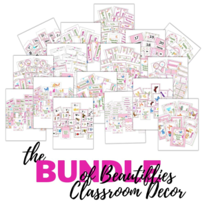 Butterflies Classroom Decor Bundle