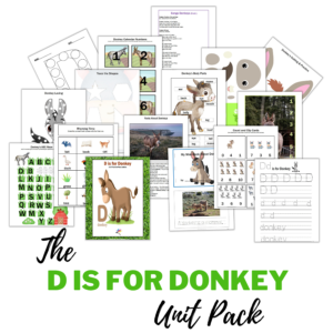 D is for Donkey Unit Pack