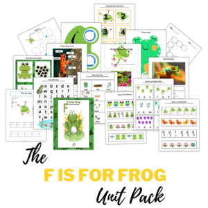 F is for Frog Unit Pack