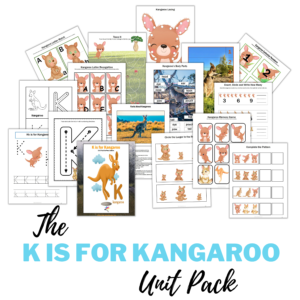 K is for Kangaroo Unit Pack