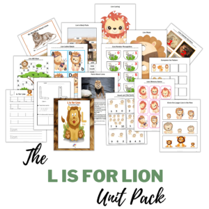 L is for Lion Unit Pack