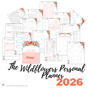 The Wildflowers Personal Planner 2026
