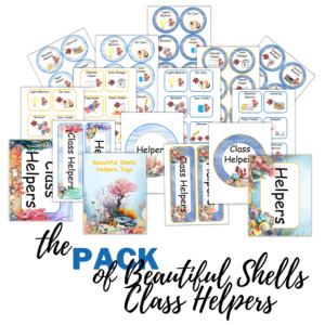 Beautiful Shells Class Helpers Pack