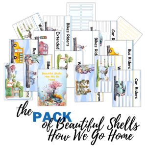 Beautiful Shells How We Go Home Posters Pack