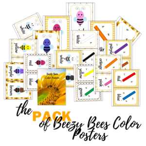 Beezy Bees Color Posters Pack
