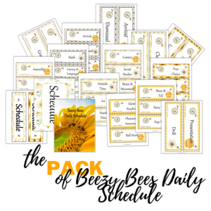 Beezy Bees Daily Schedule Pack