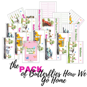 Butterflies How We Go Home Pack