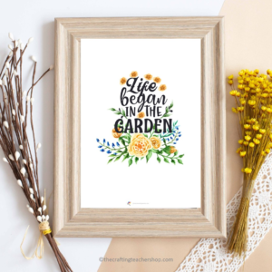 Life Began in the Garden