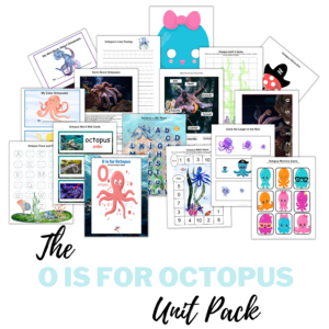 O is for Octopus Unit Pack