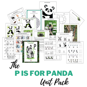 P is for Panda Unit Pack