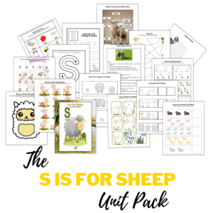 S is for Sheep Unit Pack