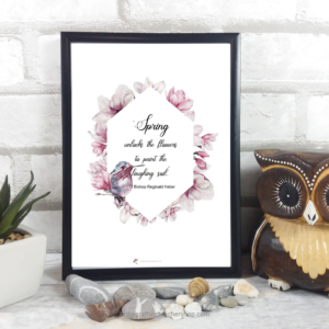 Spring Unlocks the Flowers