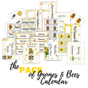 Gnomes & Bees Calendar